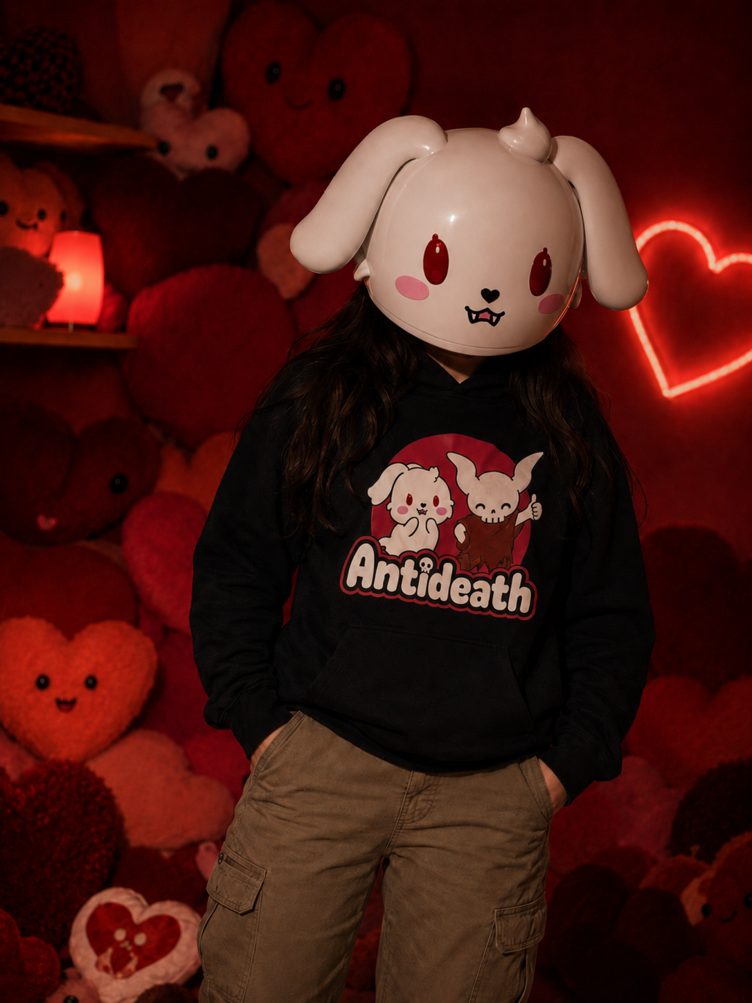 ANTIDEATH Mors & Friends hoodie